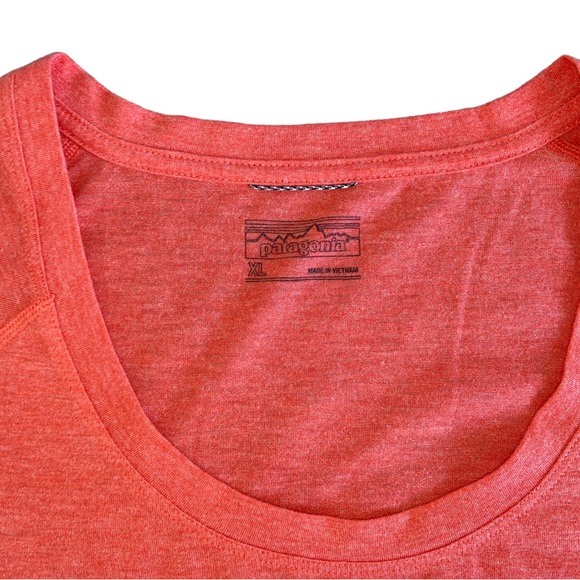 Patagonia Orange T-Shirt Top Womens XL Style#23477 - Picture 3 of 7